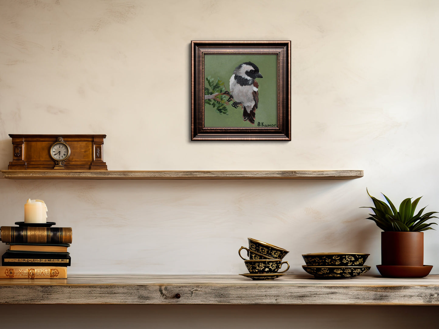 Cape Sparrow Original Painting