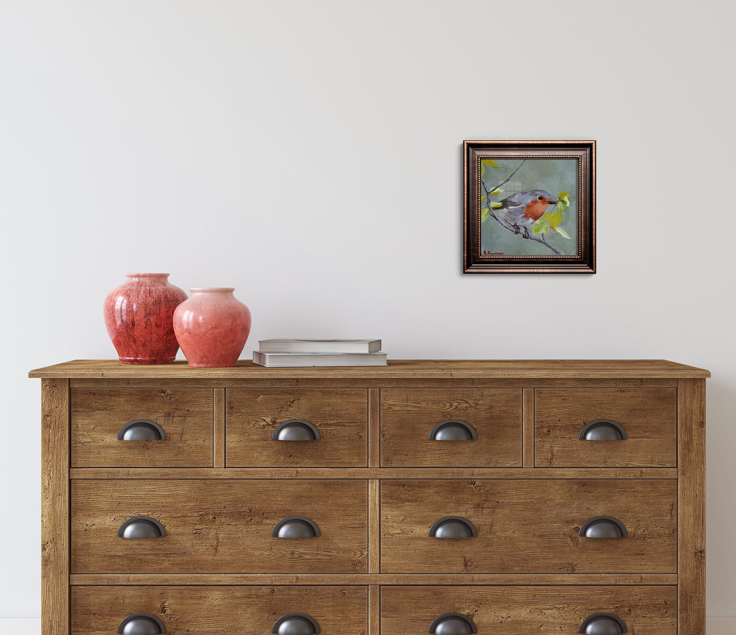 European Robin Art Print
