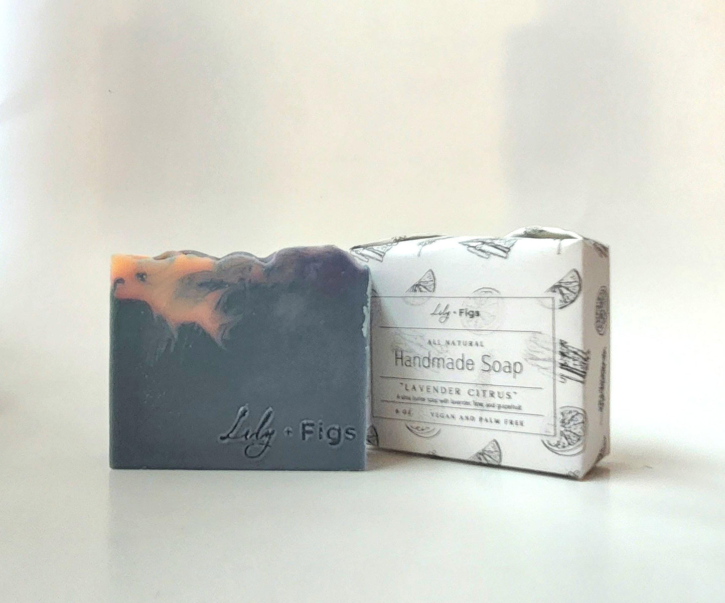 Lavender Citrus Gifts for Her: Vegan, Palm Free, Floral Soap for Women
