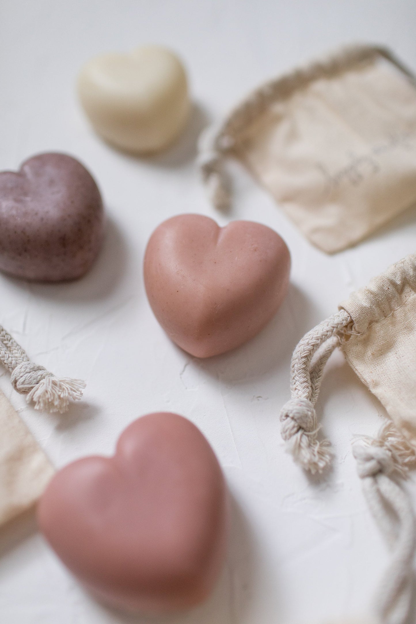 Heart Bar Soap Wedding Favors: All Natural and Palm Free in Bulk