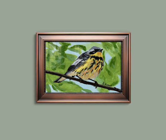 Art Print of Warbler Painting