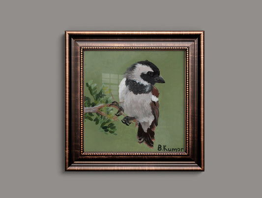 Art Print of Cape Sparrow Painting