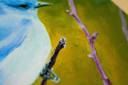 Mountain Bluebird Original Painting