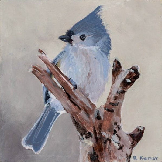 Tufted Titmouse Original Painting