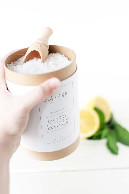 Eco Friendly Fabric Softener Crystals / Biodegradable Laundry Softener / Green Cleaner for Laundry / Zero Waste Cleaning Products