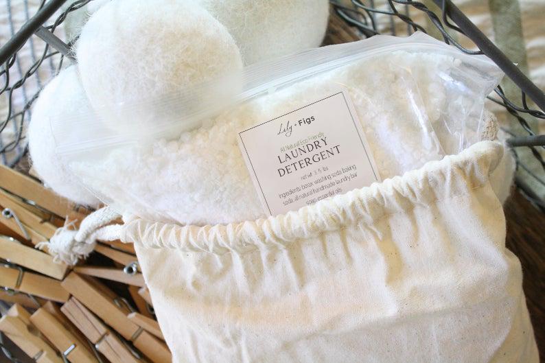 Autumn Spice Natural Laundry Detergent Powder / Pumpkin Spice Laundry Soap Powder HE Detergent / Natural Cleaners