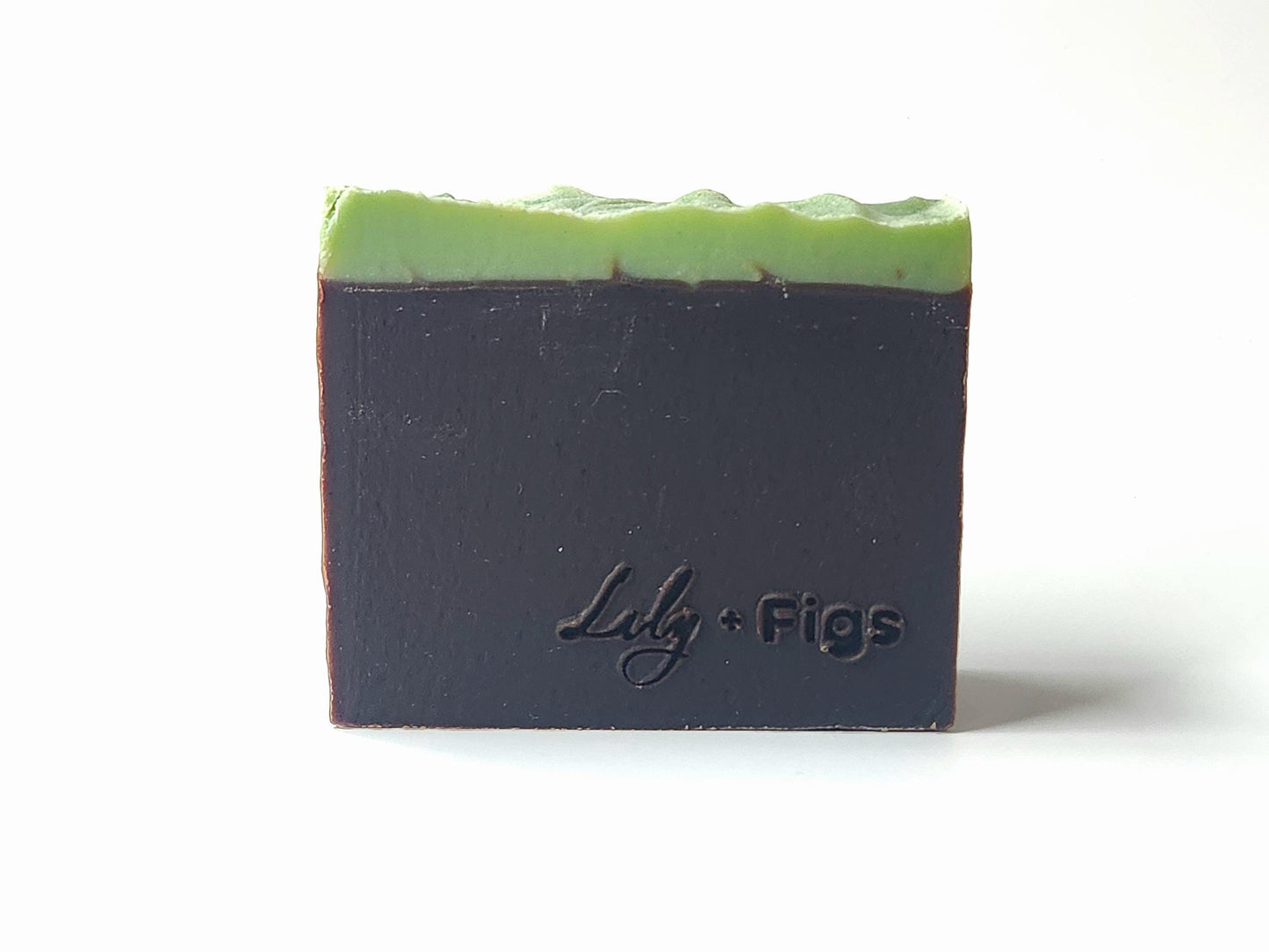 Mint Natural Bar Soap / Vegan Palm Oil Free Soap for Men and Women / Chocolate Soap Gift for the Eco Conscious
