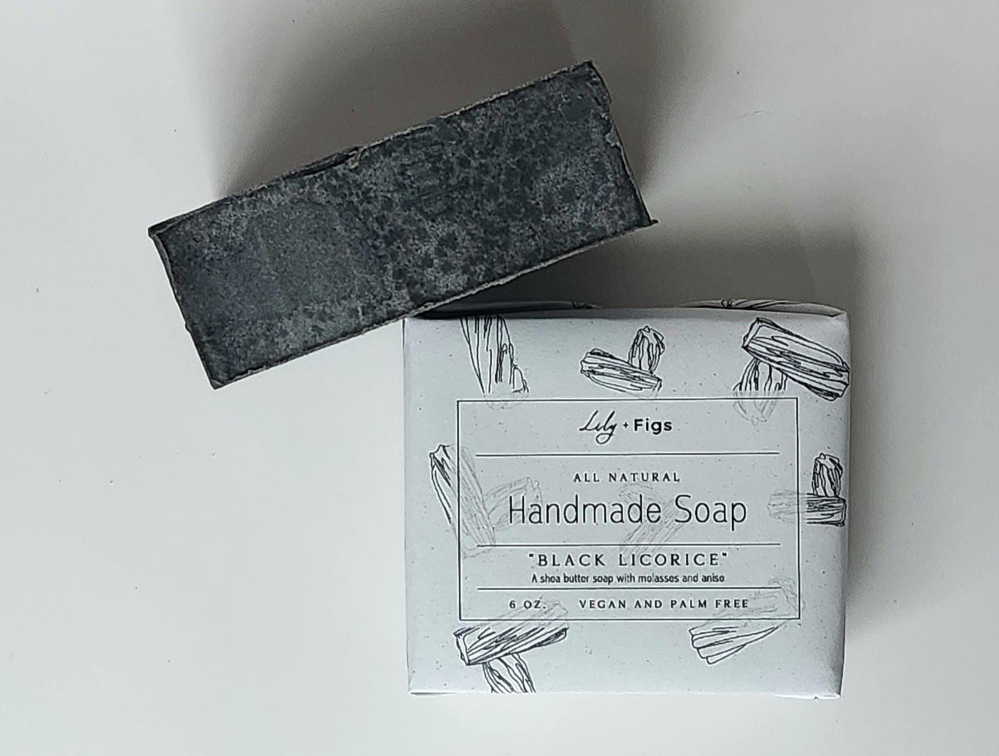 Licorice Natural Bar Soap / Vegan Palm Oil Free Soap for Men and Women /Black Licorice Soap Gift for Retro Candy Lovers