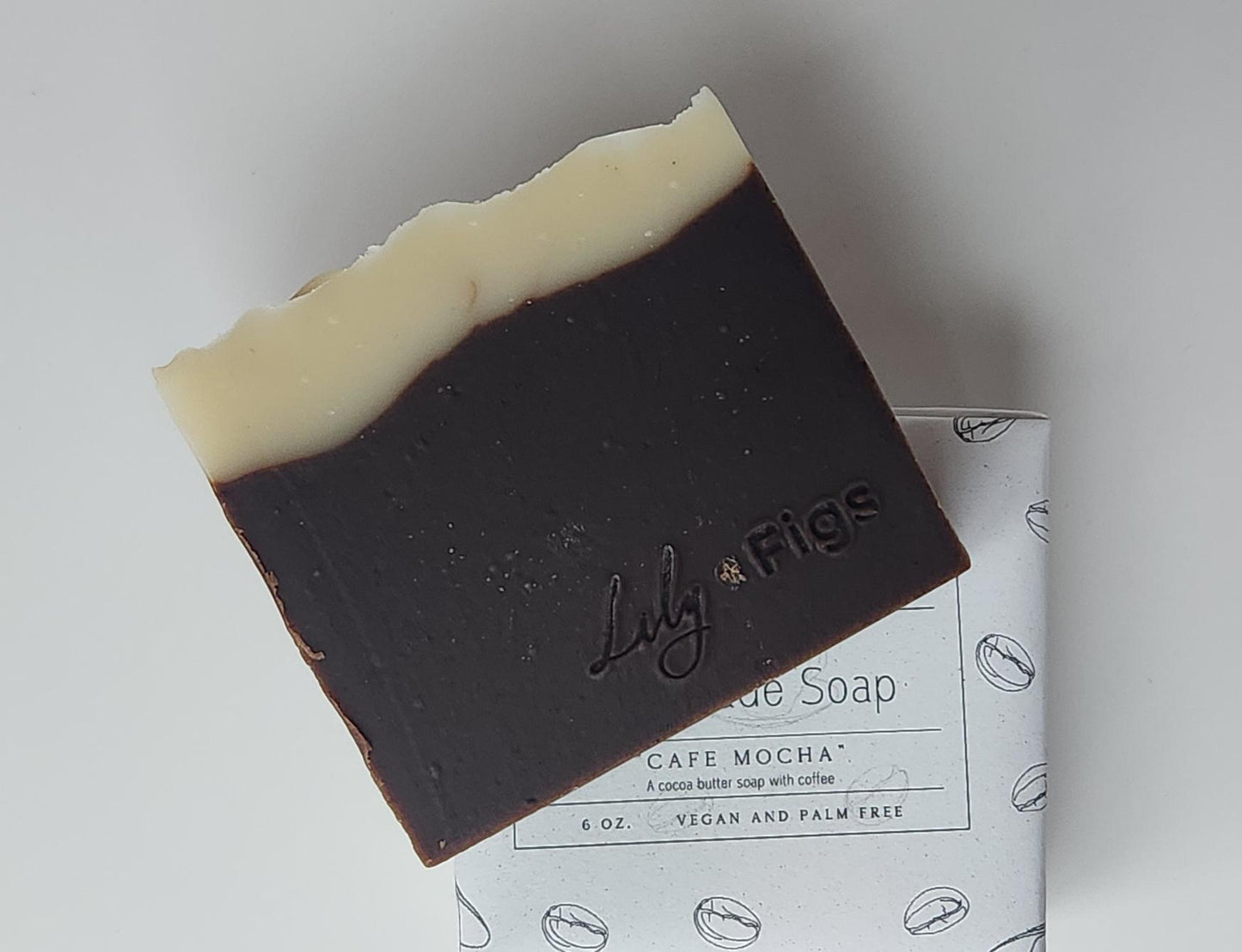 Coffee Natural Bar Soap / Vegan Palm Oil Free Soap for Coffee Lovers / Coffee Soap Gift for Women