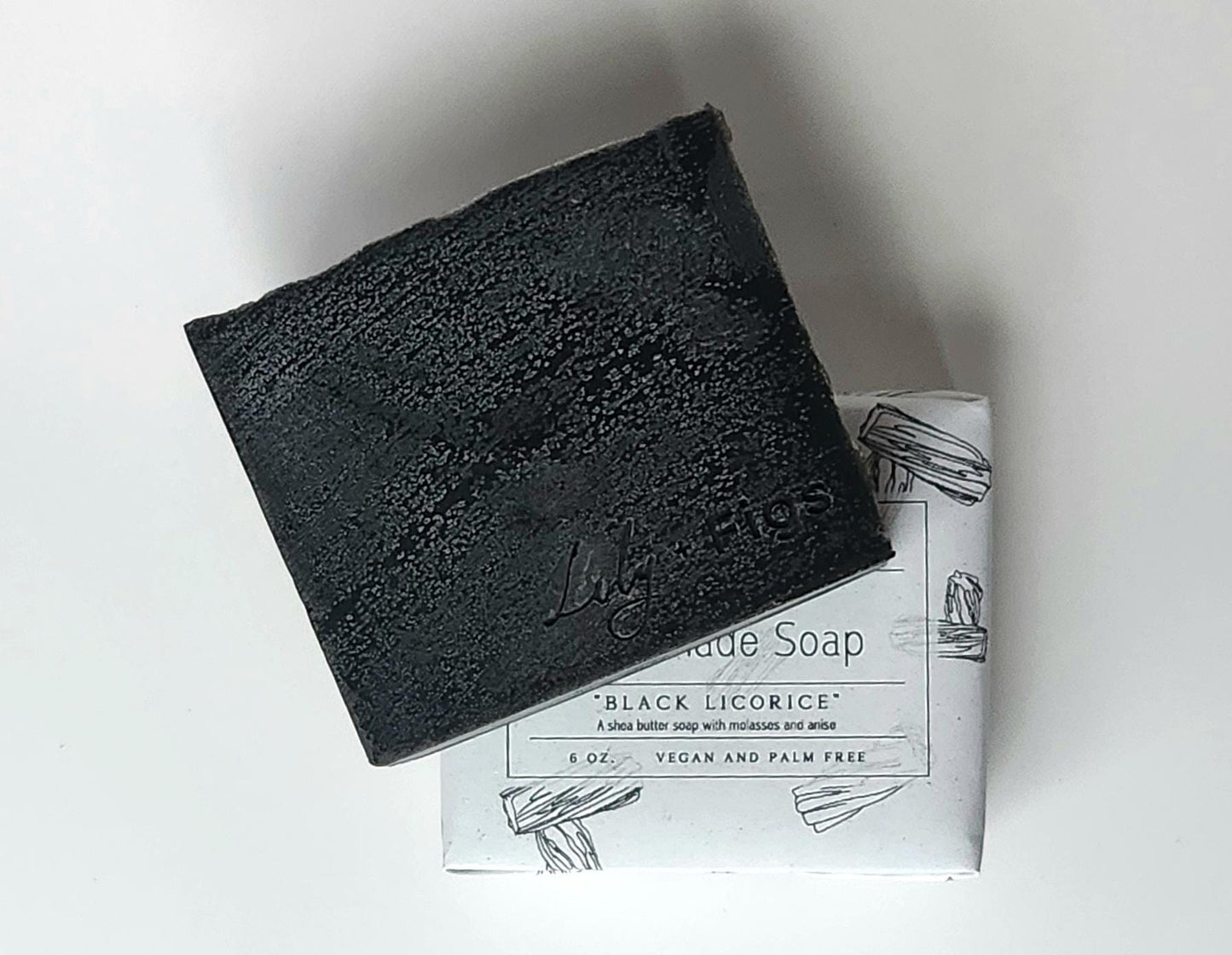 Licorice Natural Bar Soap / Vegan Palm Oil Free Soap for Men and Women /Black Licorice Soap Gift for Retro Candy Lovers