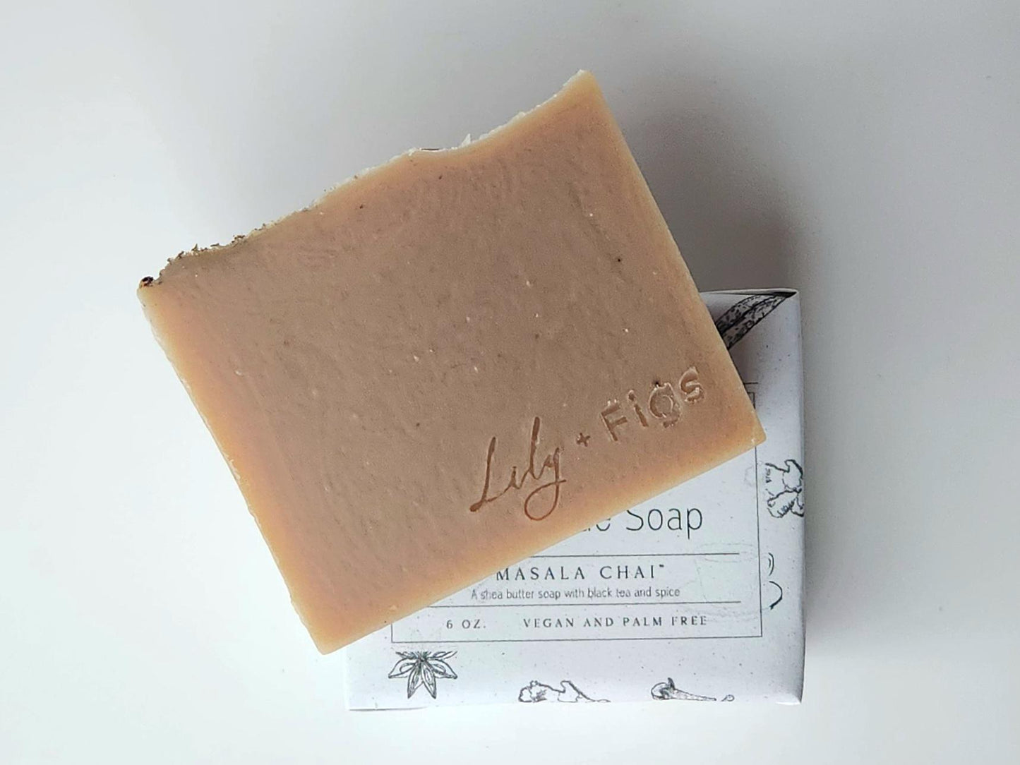 Spiced Tea Natural Bar Soap / Vegan Palm Oil Free Soap for Men and Women / Masala Chai Soap Gift for Tea Lovers
