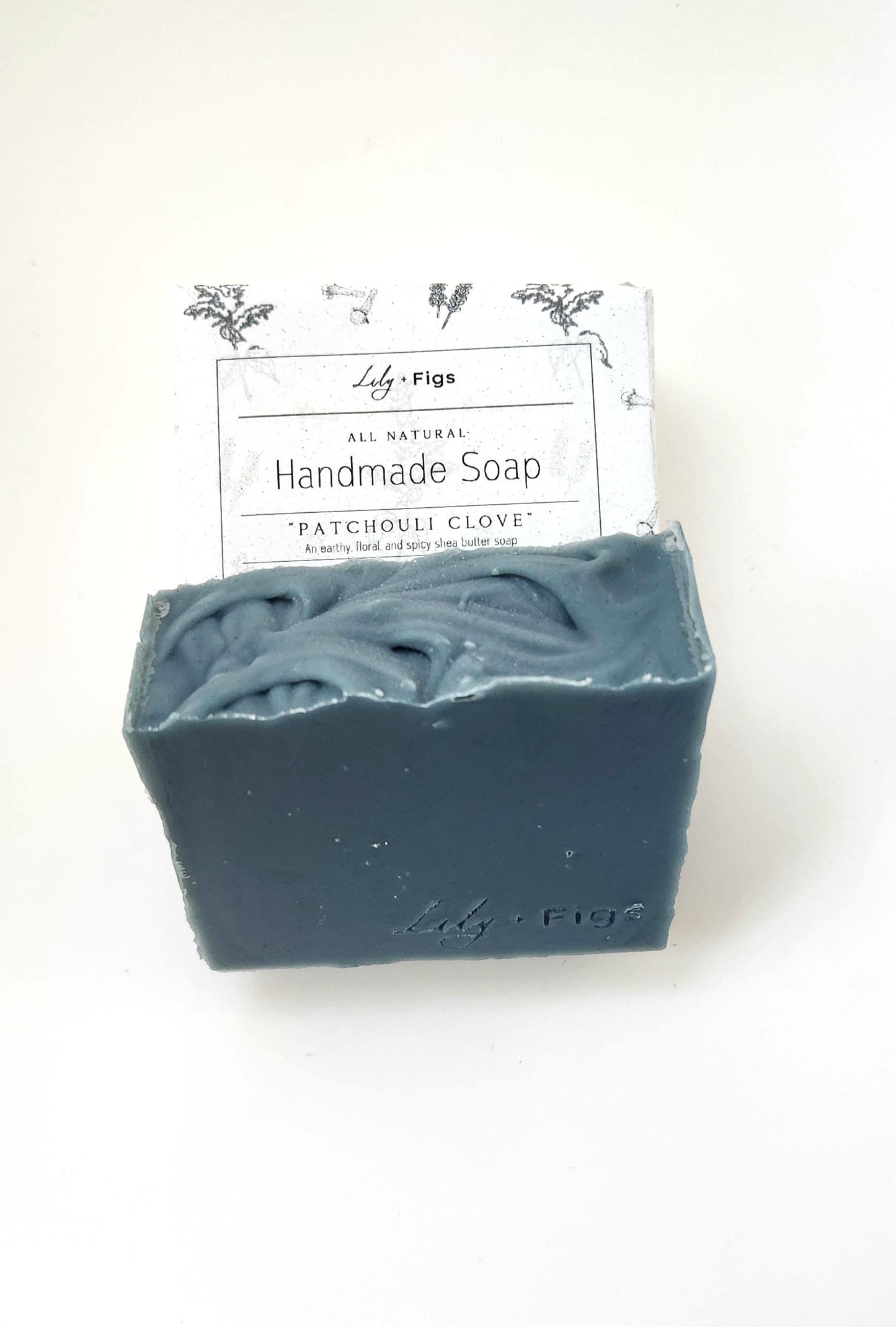 Patchouli Clove Bar Soap: Vegan, Palm-Free, Earthy Essential Oil Scent