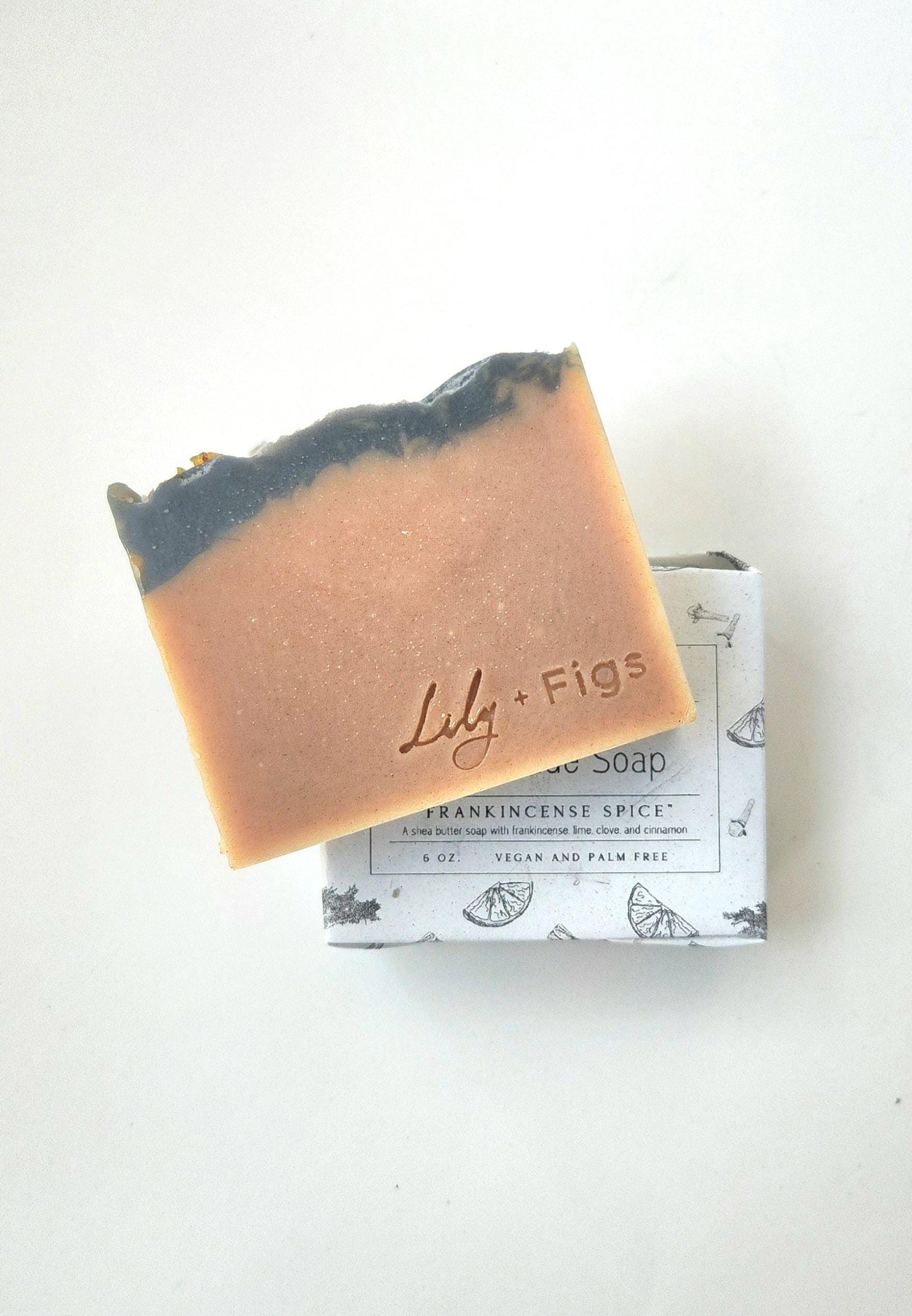 Frankincense Spice Bar Soap: Vegan, Palm-Free, Mature Men Gift