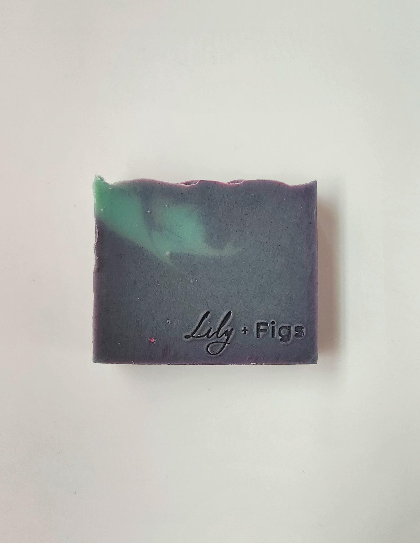 Floral Peppermint Shea Butter Soap: Vegan, Palm-Free Bar