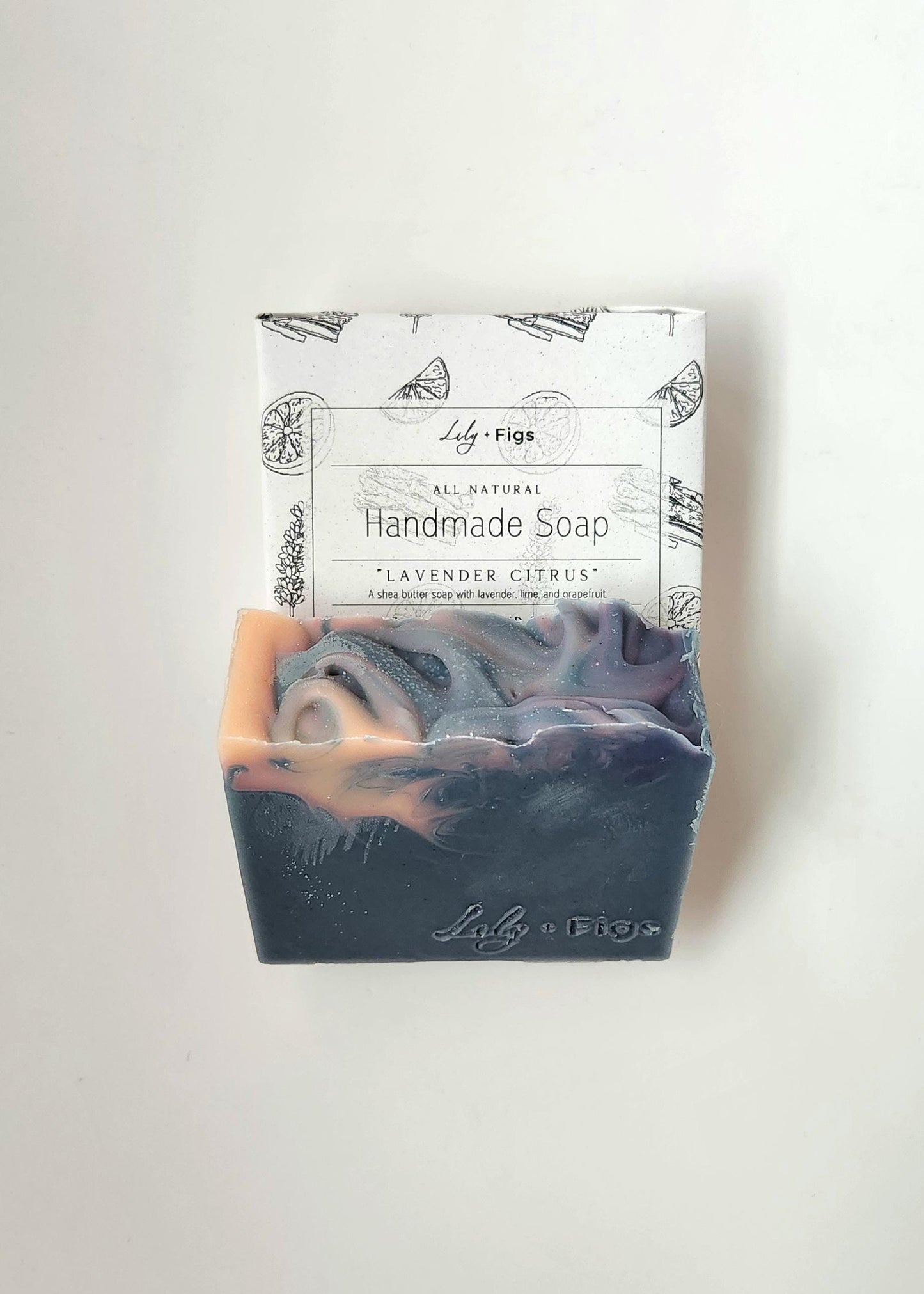 Lavender Citrus Gifts for Her: Vegan, Palm Free, Floral Soap for Women
