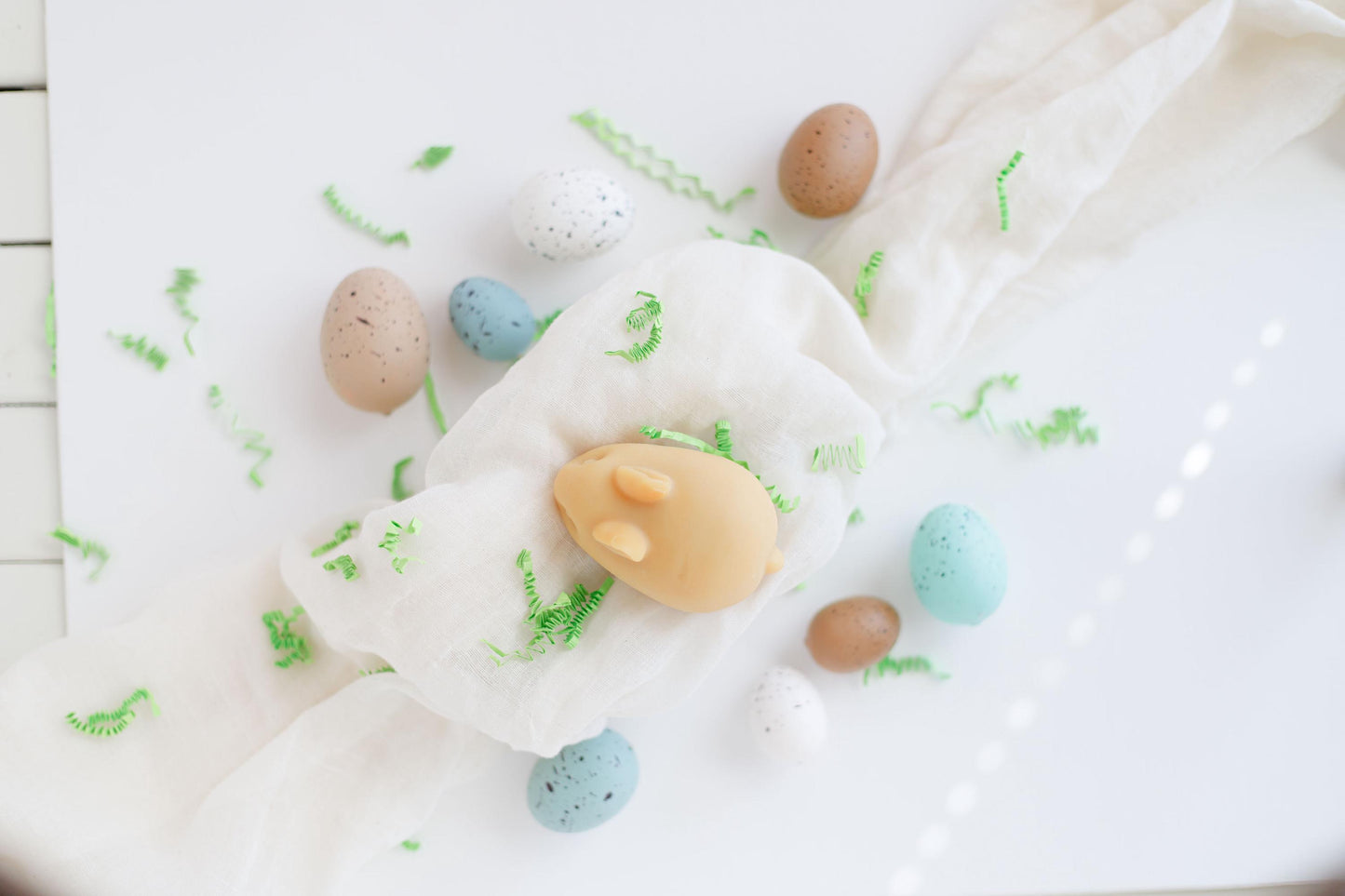 Shea Butter Soap Favor Bunnies: Cold Process, Palm Free, Essential Oil Scented
