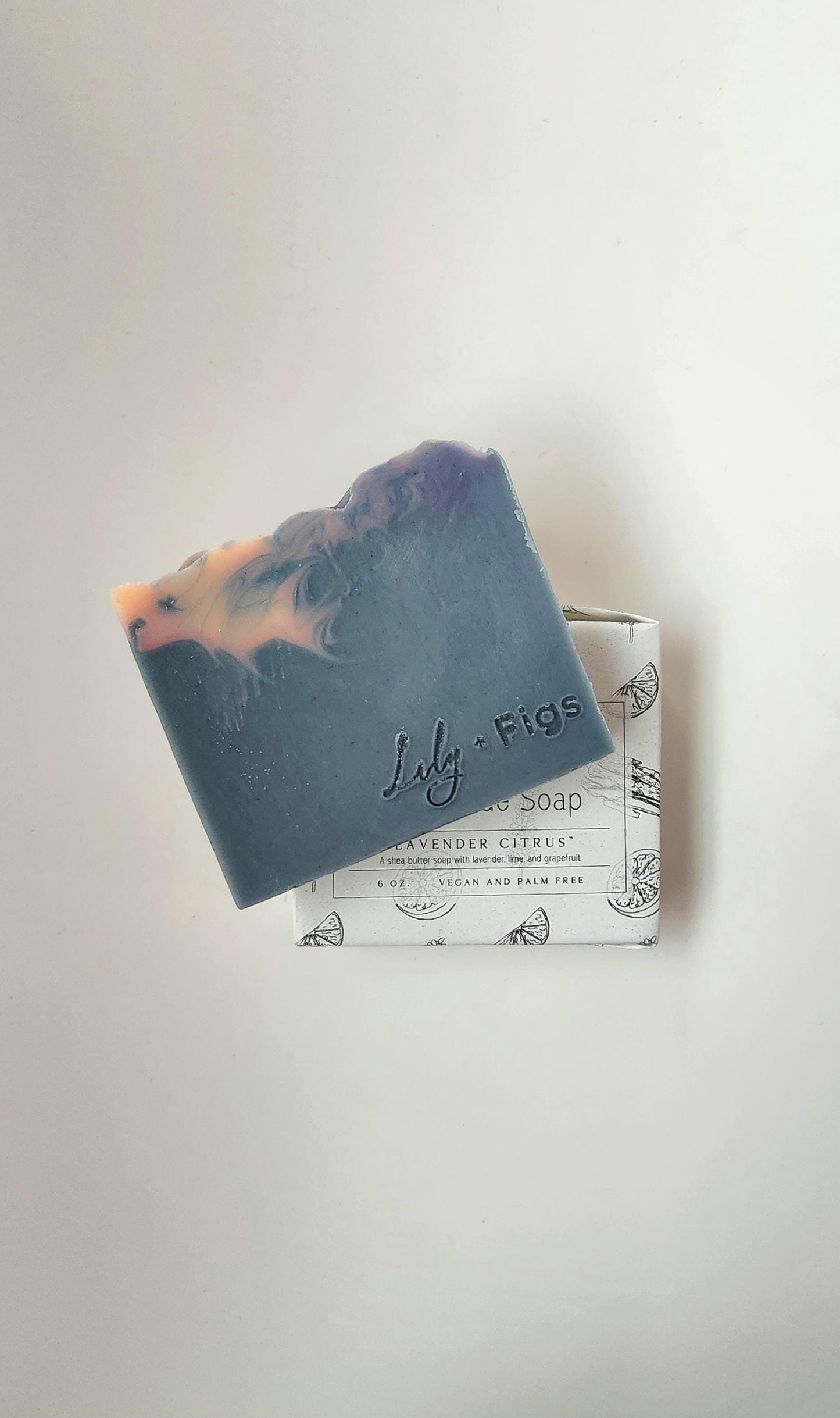 Lavender Citrus Gifts for Her: Vegan, Palm Free, Floral Soap for Women