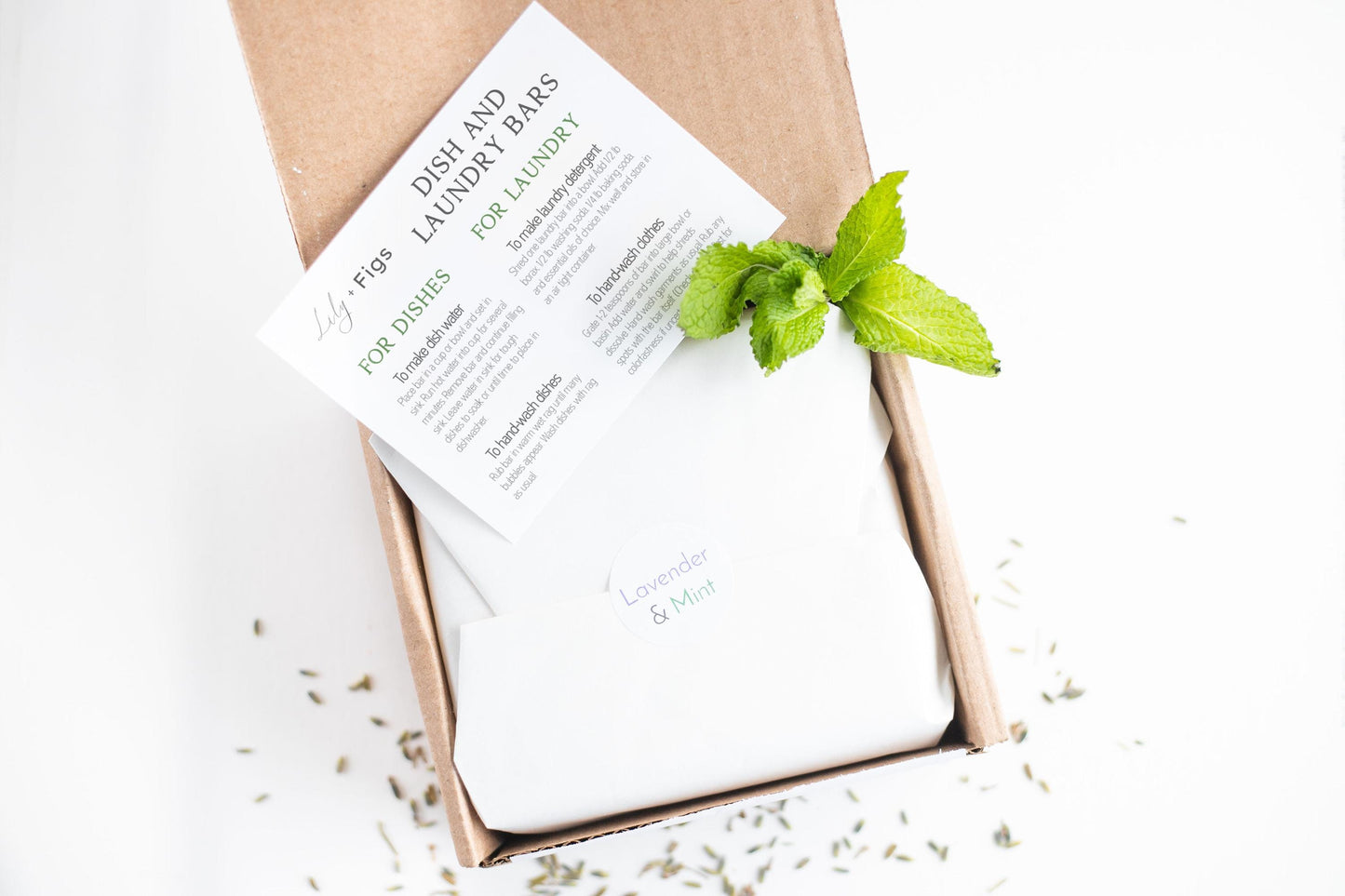Handmade Laundry Soap Bar: Natural Eco-Friendly Green Cleaning Product