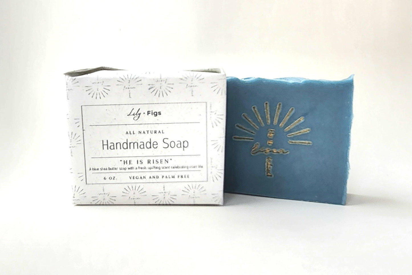 Resurrection Day Gift: "He Is Risen Indeed!" Shea Butter Soap (Vegan)