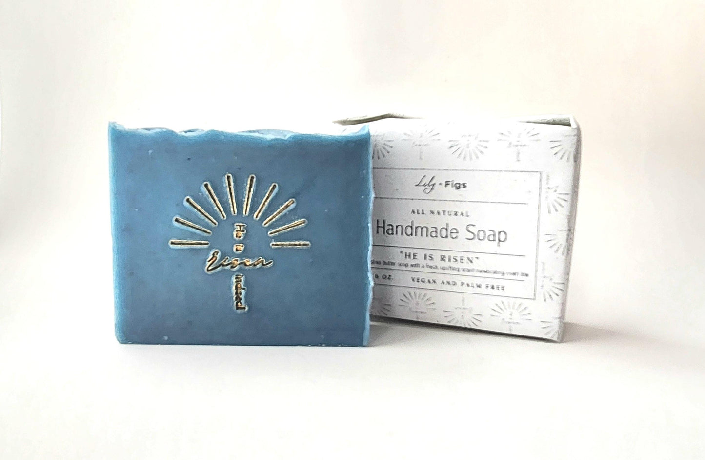 Resurrection Day Gift: "He Is Risen Indeed!" Shea Butter Soap (Vegan)