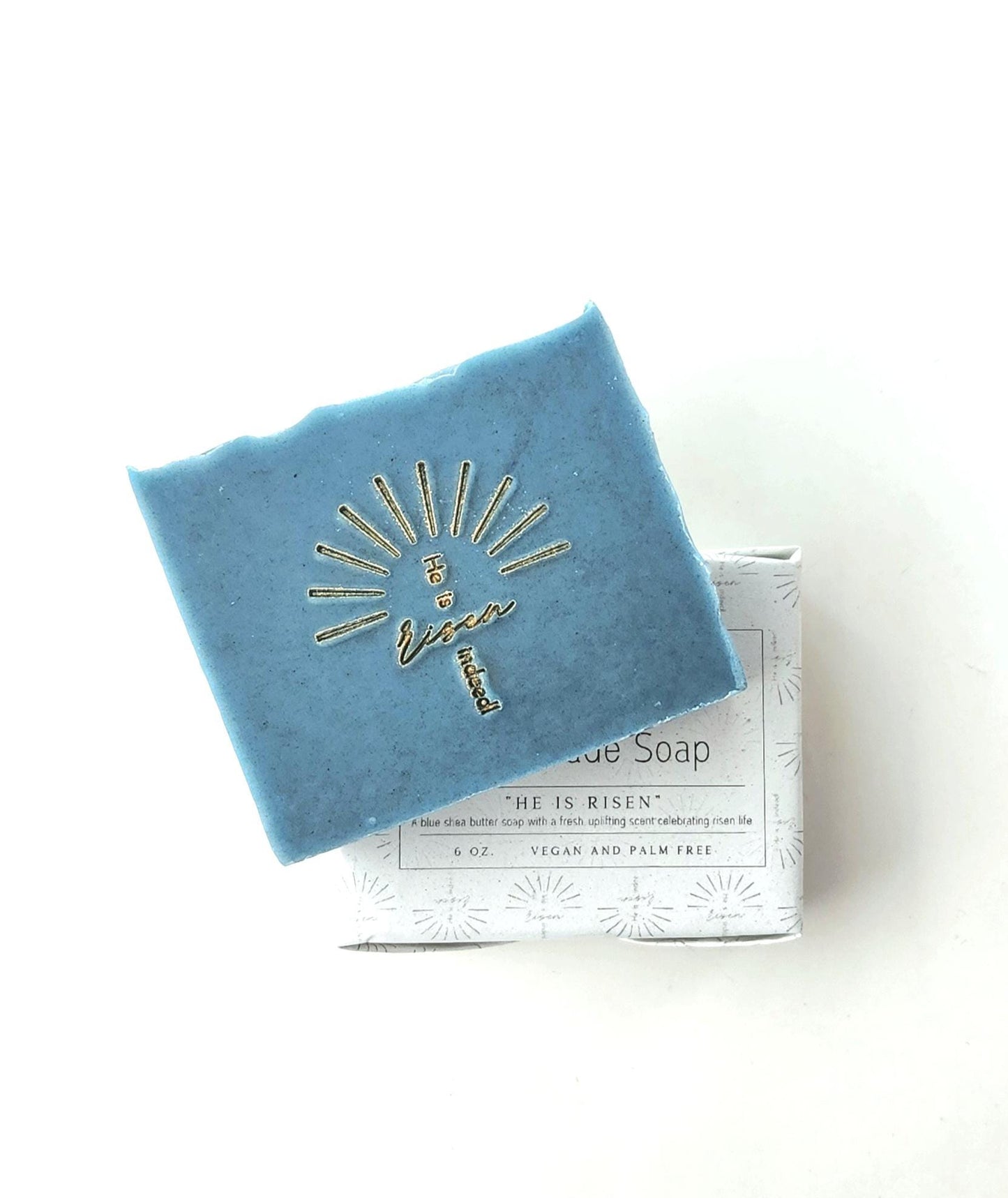 Resurrection Day Gift: "He Is Risen Indeed!" Shea Butter Soap (Vegan)