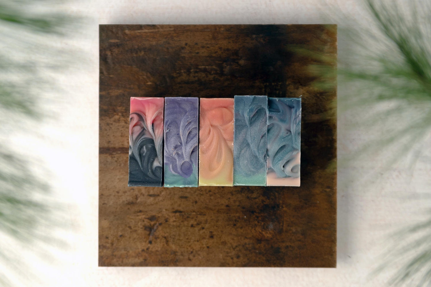 Lavender Peppermint Natural Bar Soap: Eco Friendly